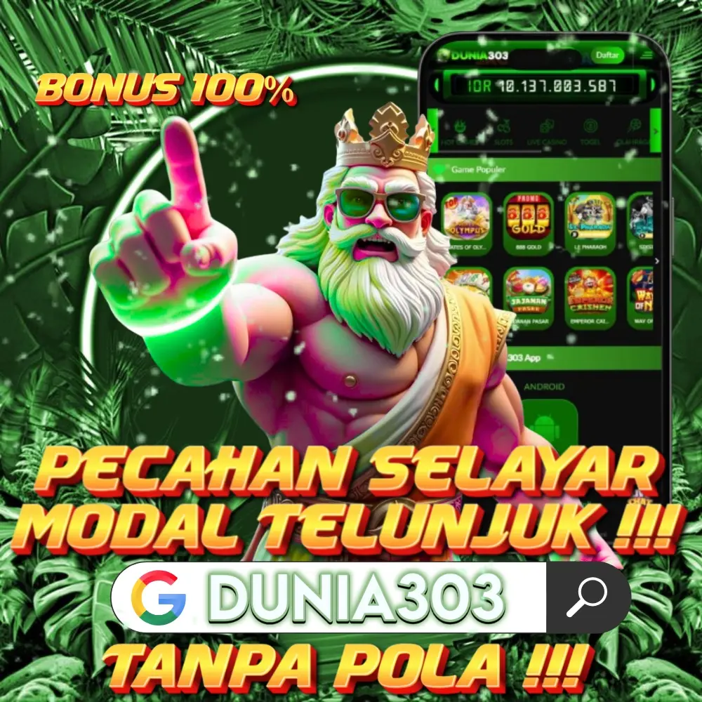 DUNIA303: Fenomena Game Gacor Yang Sering Pecah Di Link DUNIA303 image 1